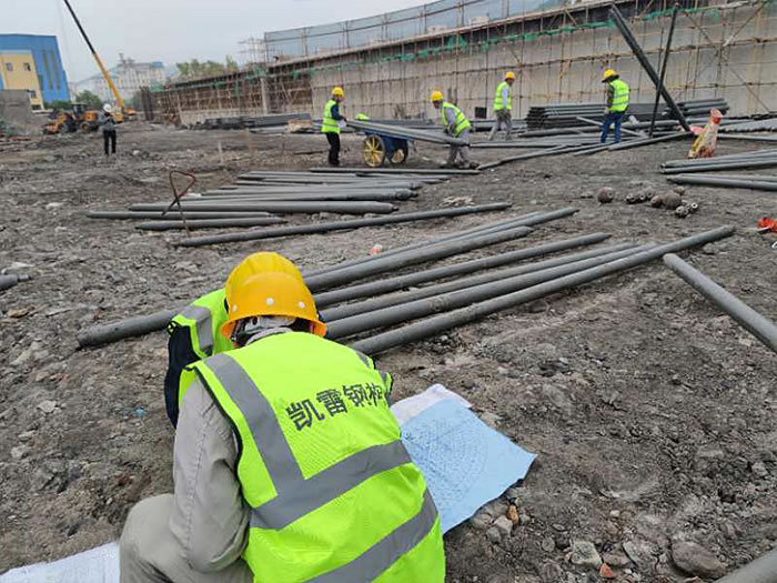 冀州螺栓球网架结构